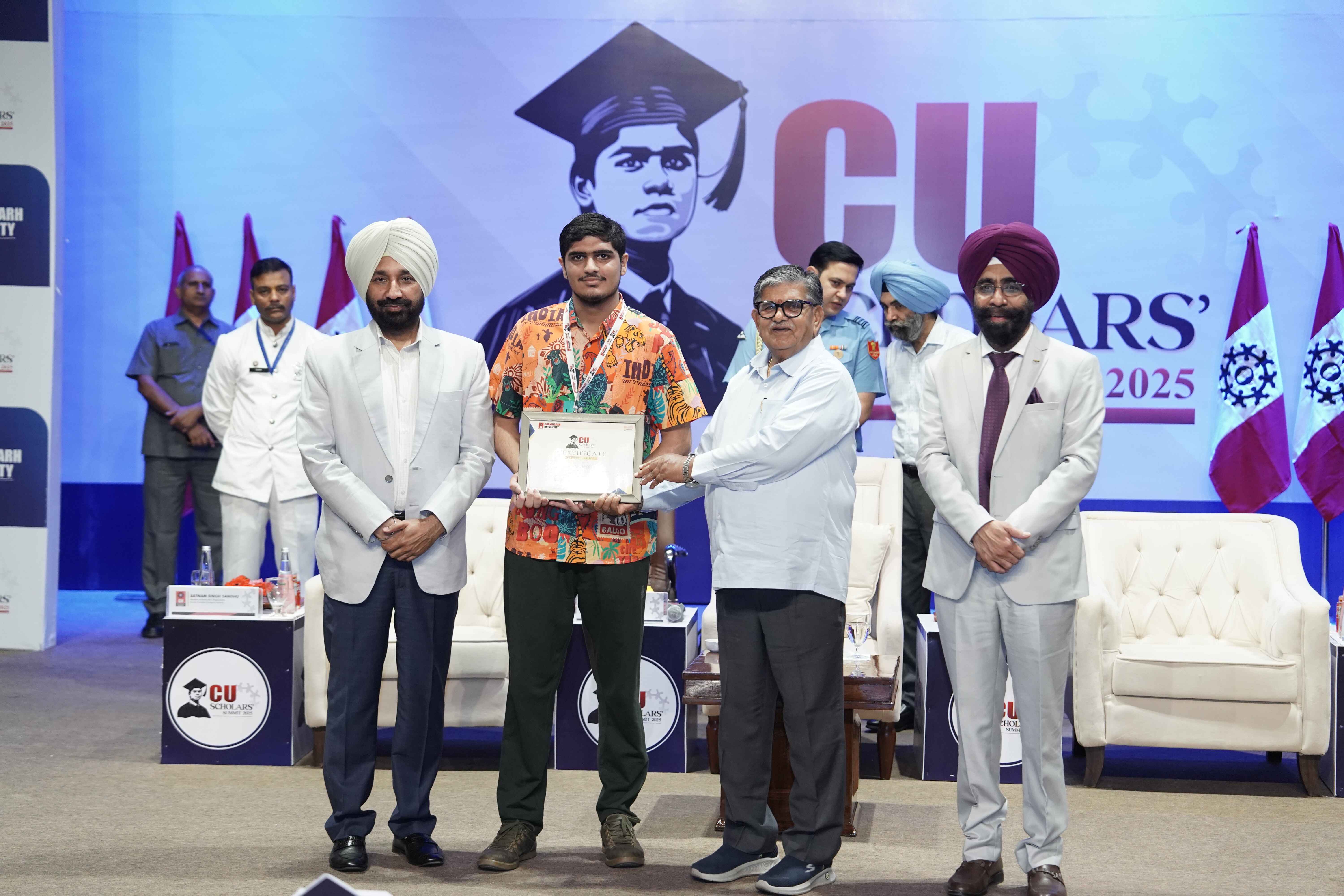 Chandigarh University Felicitates 2,516 CUCET Toppers; Offers Scholarships up to 100% at CU Scholars’ Summit 2025